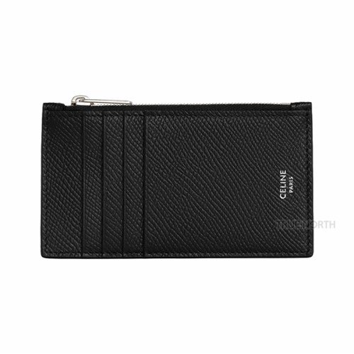 [셀린느] 21SS 공용 10B683BEL 38SI 컴팩트 지퍼 카드 지갑 블랙