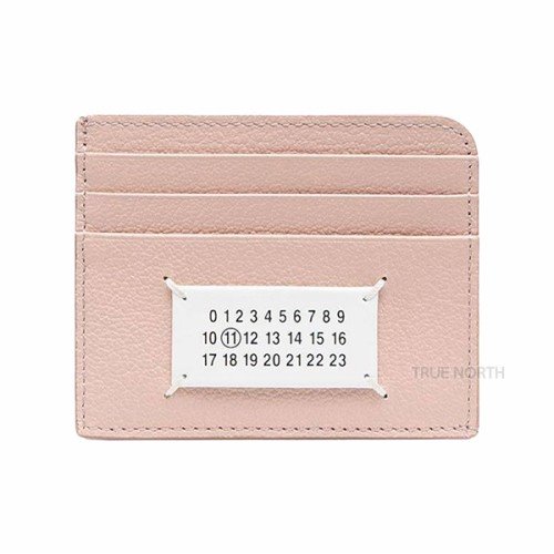 [메종마르지엘라] 21SS 여성 S56UI0214 PR044 H8631 넘버 패치 카드 지갑 핑크