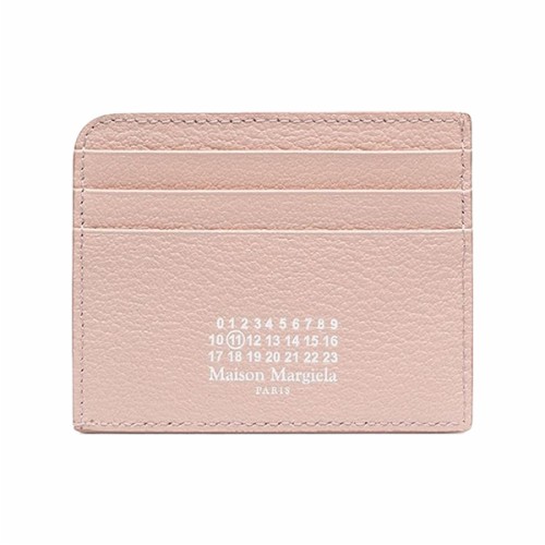 [메종마르지엘라] 21SS 여성 S56UI0214 PR044 H8631 넘버 패치 카드 지갑 핑크