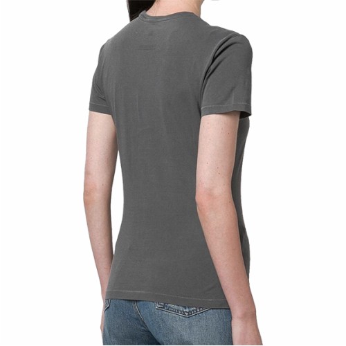 [파라점퍼스] 22SS 여성 22SMPWTEEBT31 541 로고 패치 반팔 티셔츠 차콜
