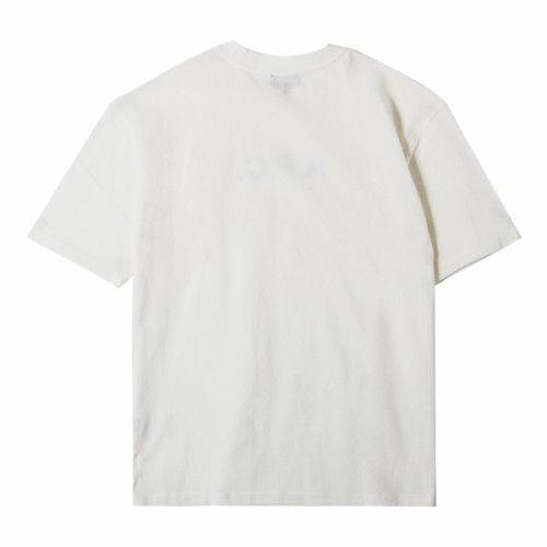 [아페쎄] 남성 COGAF H26245 AAD 로고 메쉬 반팔 티셔츠 화이트