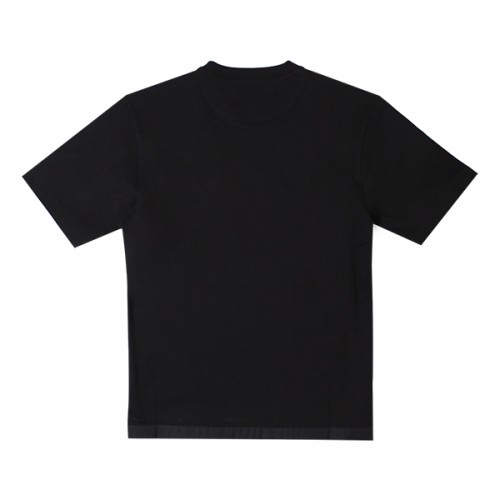 [프라다] 24SS 남성 UJN661 11CK F0002 리나일론 삼각 로고 포켓 반팔 티셔츠 블랙