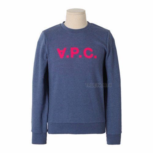 [아페쎄] 여성 COETS F27752 PIA VPC 로고 맨투맨 티셔츠 블루